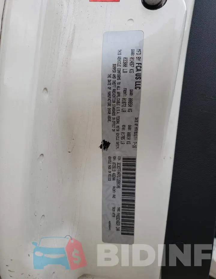 3C3CFFAR7GT228106 Photo# 13