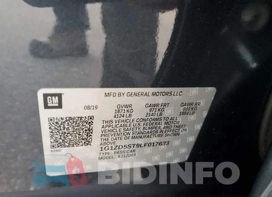 1G1ZD5ST9LF017633 Photo# 12