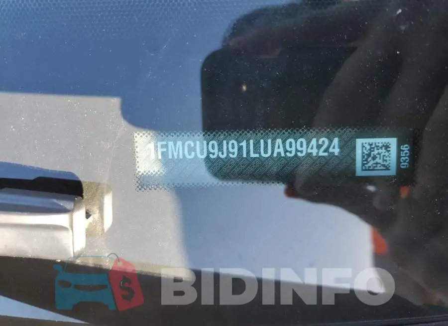1FMCU9J91LUA99424 Photo# 14