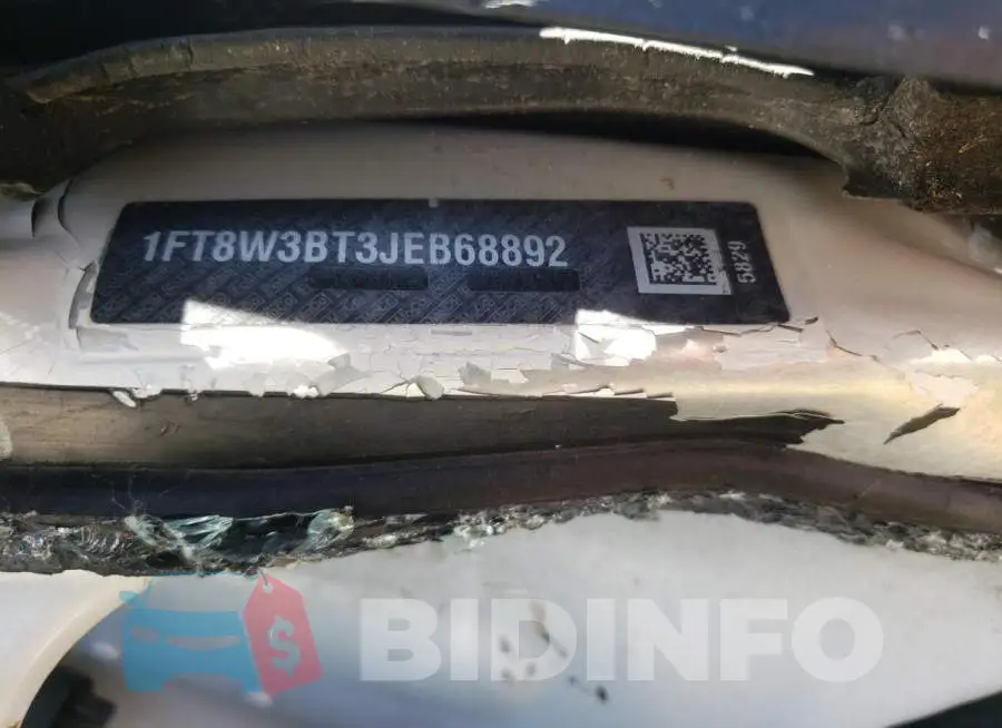 1FT8W3BT3JEB68892 Photo# 10