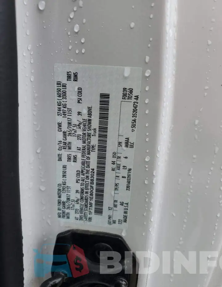 1FTMF1E80GFB83024 Photo# 12