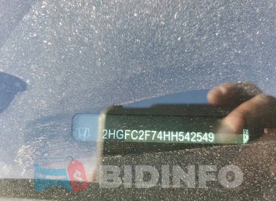 2HGFC2F74HH542549 Photo# 12