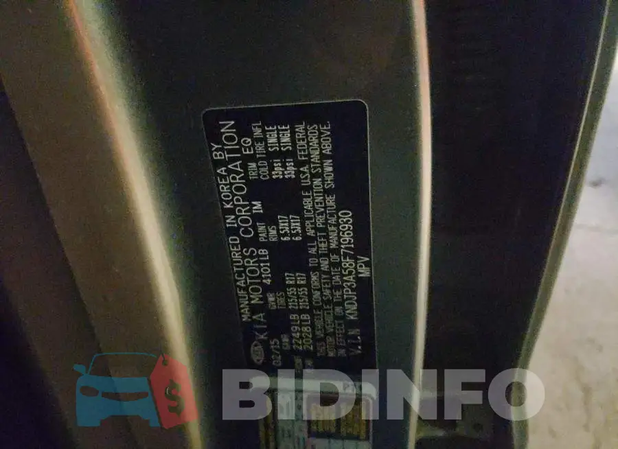 KNDJP3A58F7196930 Photo# 12