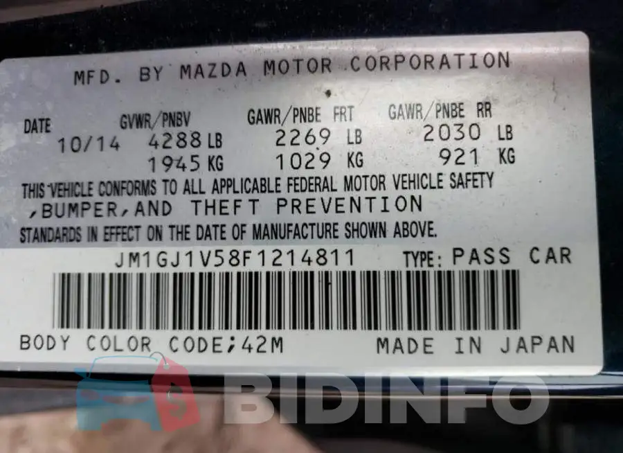 JM1GJ1V58F1214811 Photo# 12
