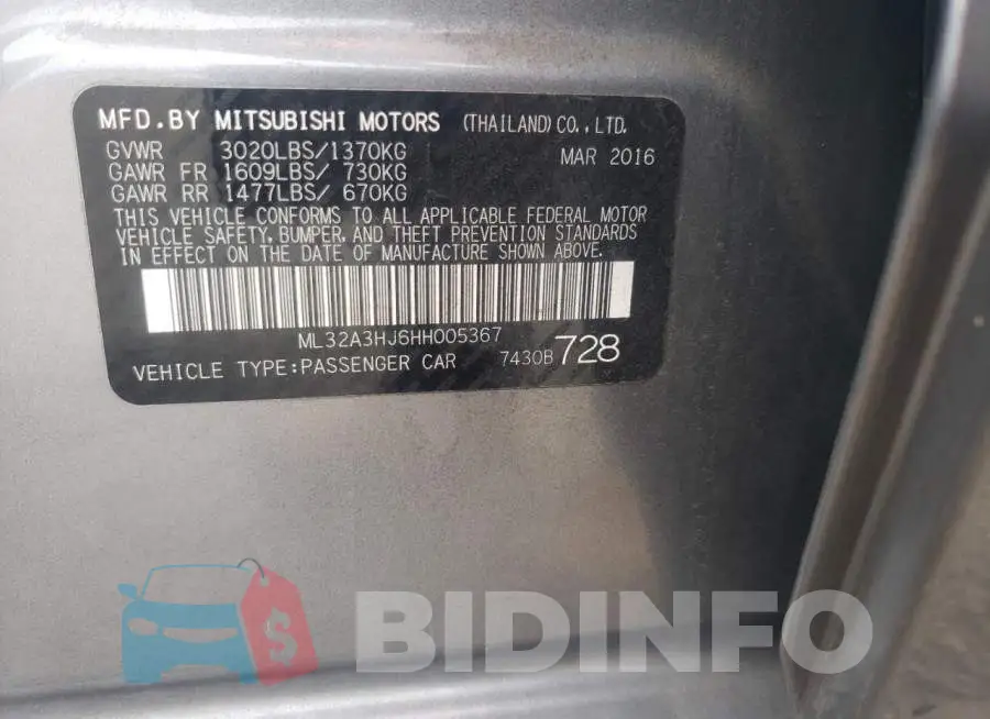 ML32A3HJ6HH005367 Photo# 12