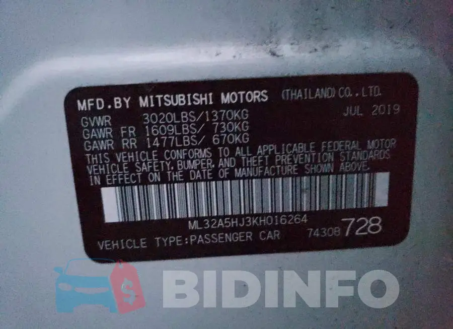 ML32A5HJ3KH016264 Photo# 12