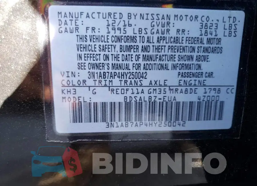 3N1AB7AP4HY250042 Photo# 12