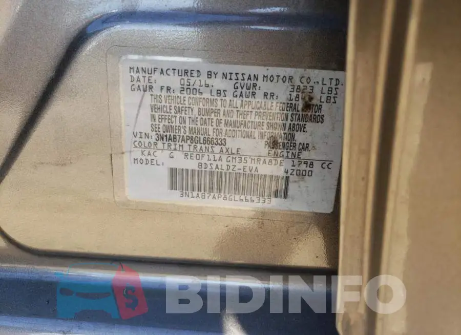 3N1AB7AP8GL666333 Photo# 12