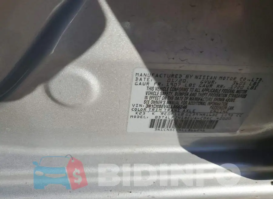 3N1CN8EV4LL866246 Photo# 10