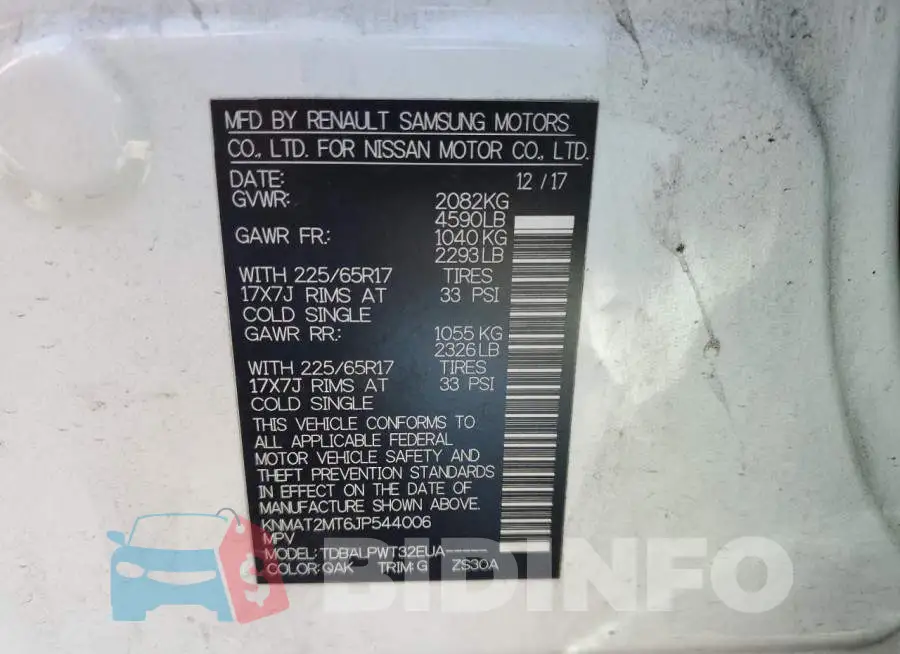 KNMAT2MT6JP544006 Photo# 10