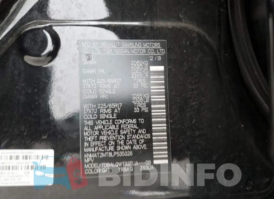 KNMAT2MT8LP535326 Photo# 13
