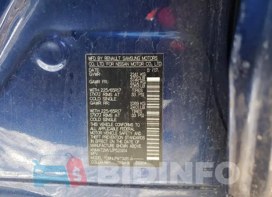 KNMAT2MV1JP521914 Photo# 13