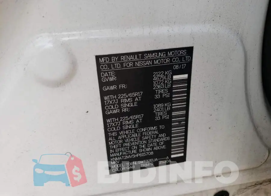 KNMAT2MV5HP615708 Photo# 13
