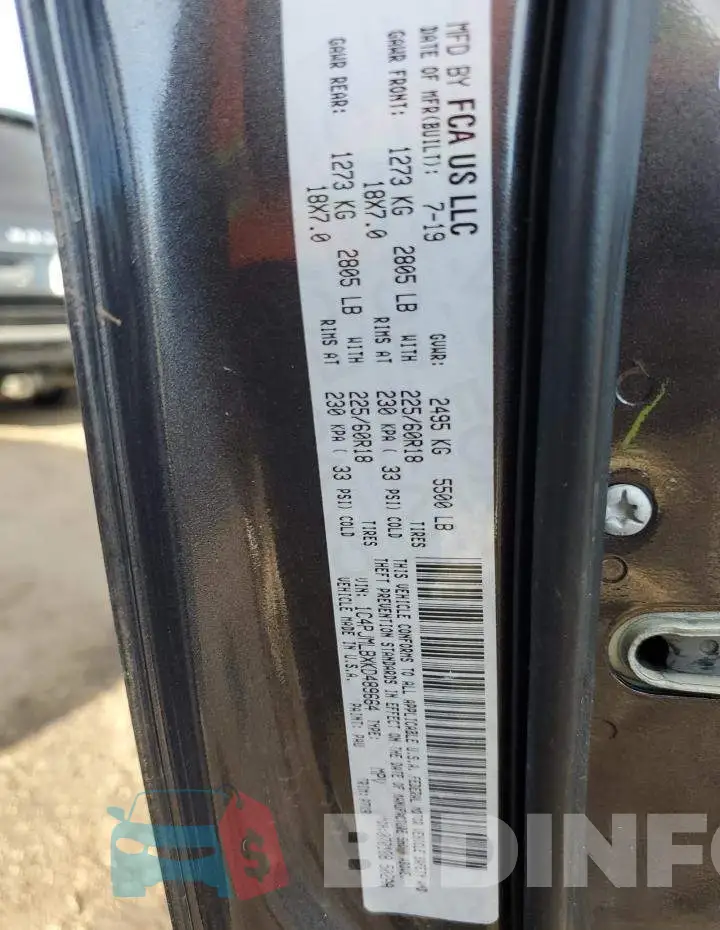 1C4PJMLBXKD489664 Photo# 13