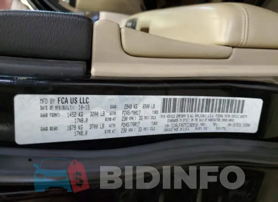 1C4RJFAG7FC182810 Photo# 12