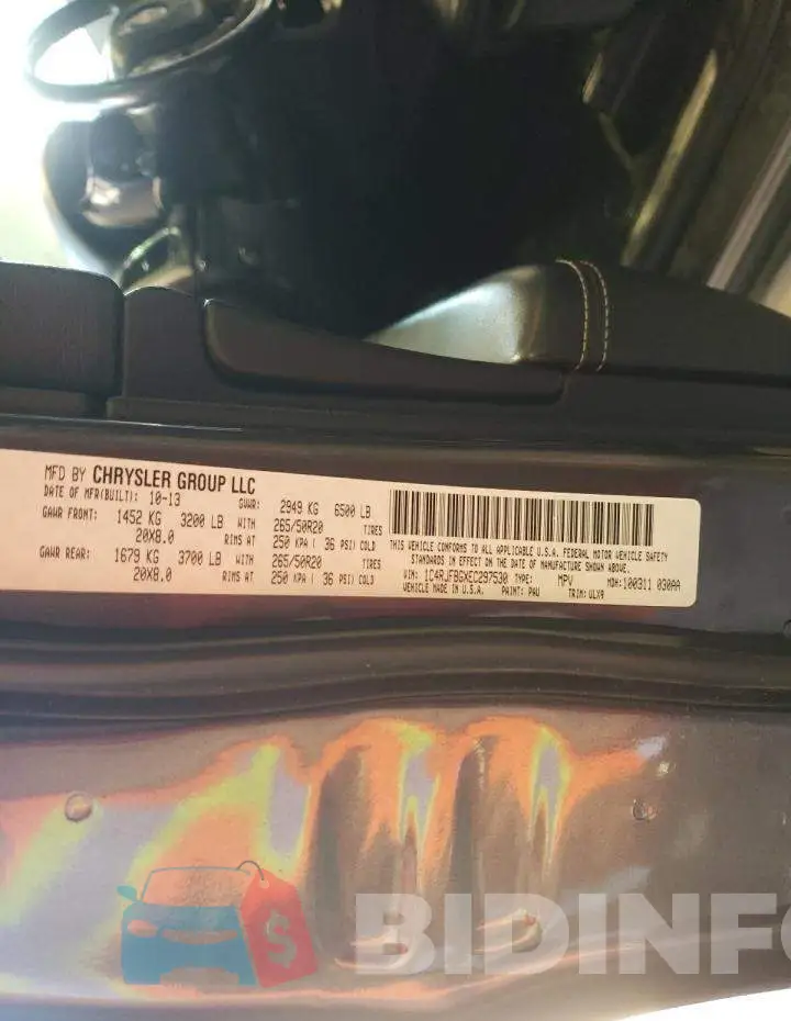 1C4RJFBGXEC297530 Photo# 13