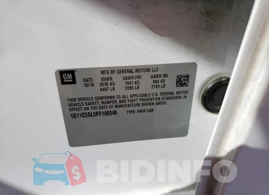 1G11C5SL5FF198346 Photo# 12