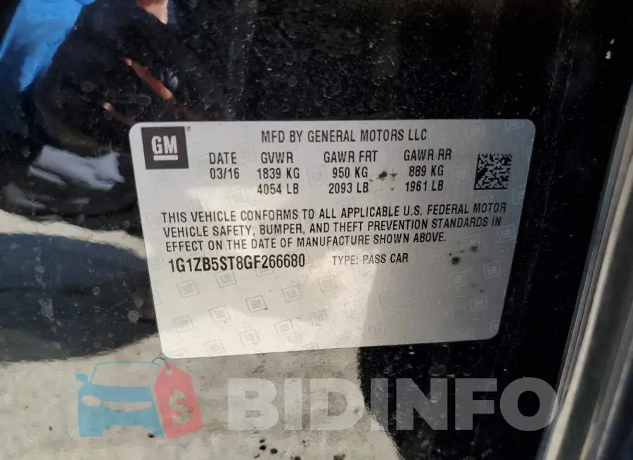 1G1ZB5ST8GF266680 Photo# 12