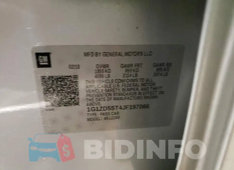 1G1ZD5ST4JF197066 Photo# 10