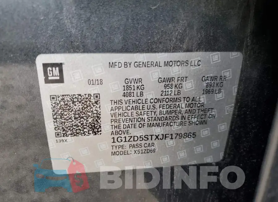 1G1ZD5STXJF179865 Photo# 12