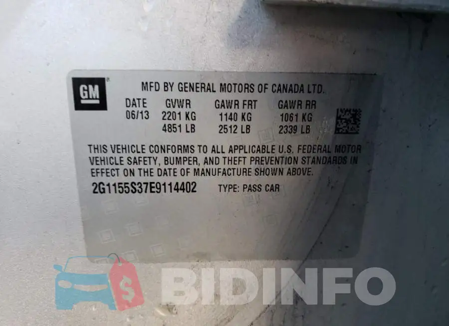 2G1155S37E9114402 Photo# 12