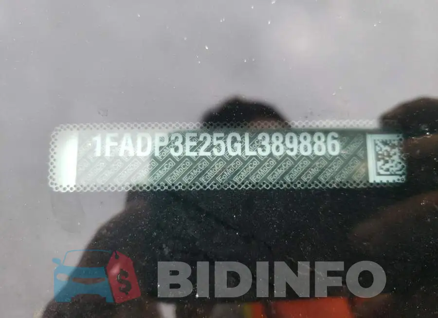 1FADP3E25GL389886 Photo# 13