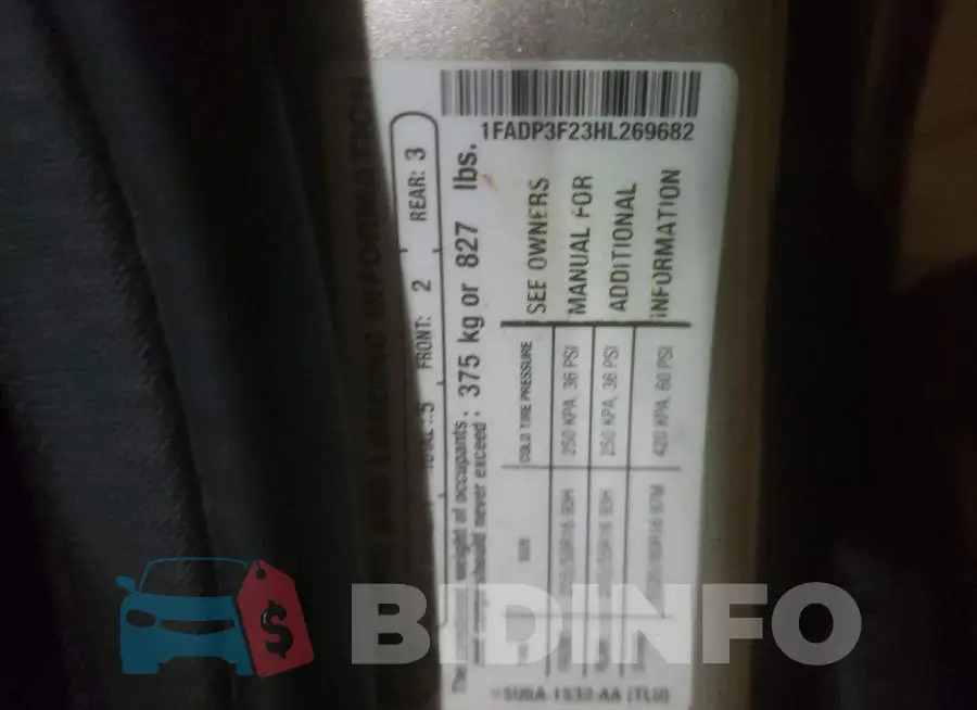 1FADP3F23HL269682 Photo# 13