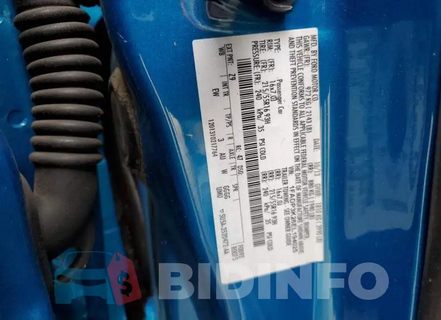 1FADP3K26EL194025 Photo# 12