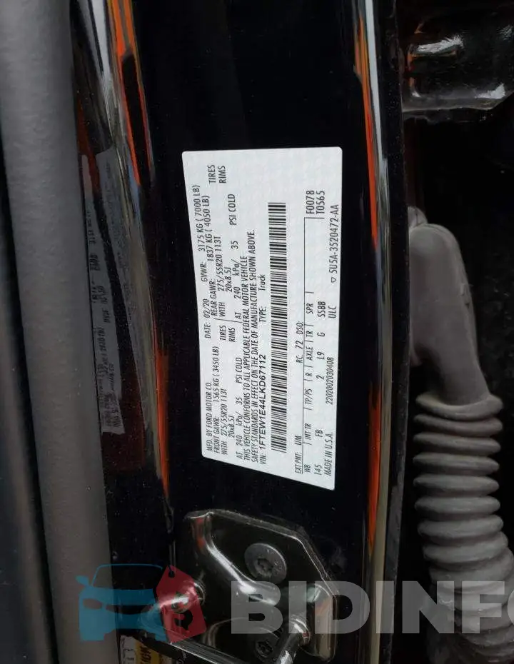 1FTEW1E44LKD67112 Photo# 13
