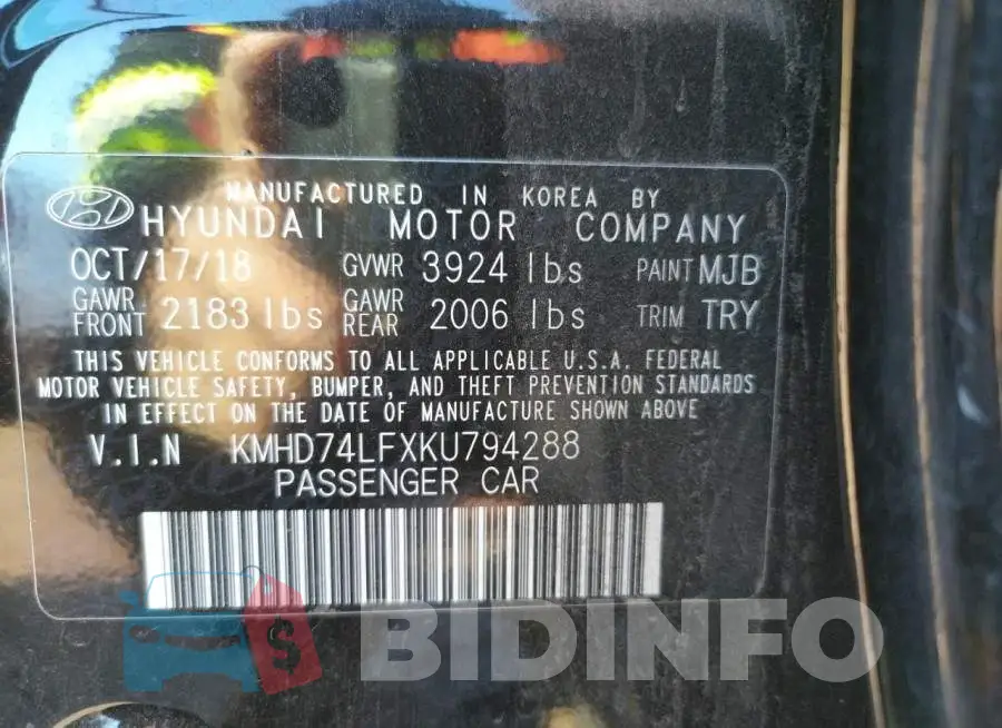 KMHD74LFXKU794288 Photo# 12
