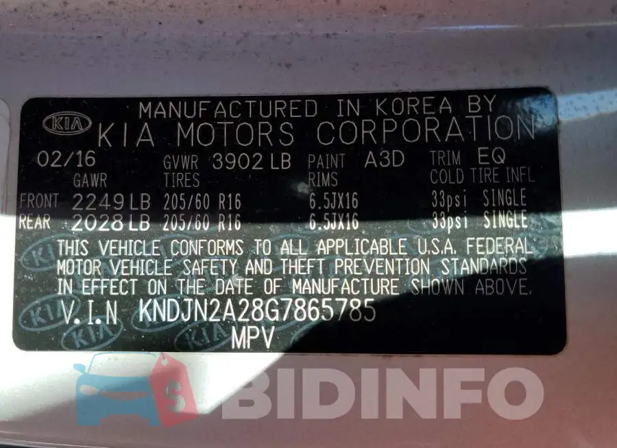 KNDJN2A28G7865785 Photo# 13