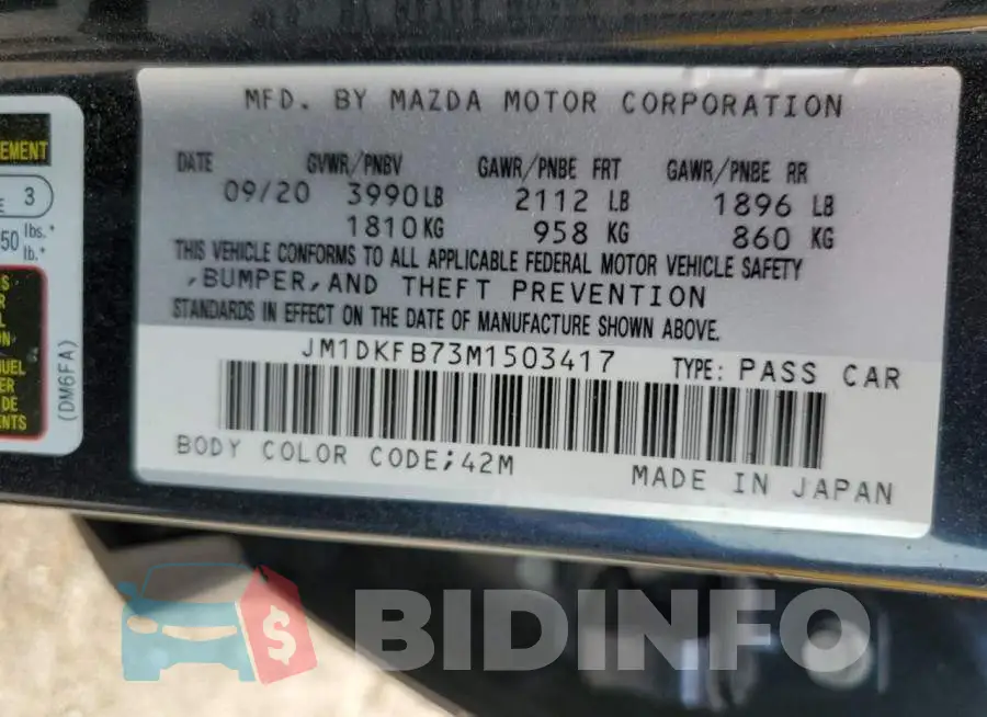 JM1DKFB73M1503417 Photo# 12