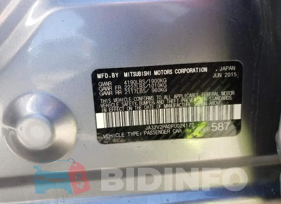 JA32V2FW2FU024172 Photo# 12