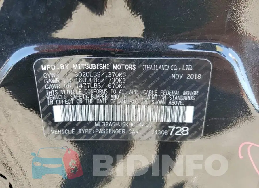 ML32A5HJ5KH004407 Photo# 13