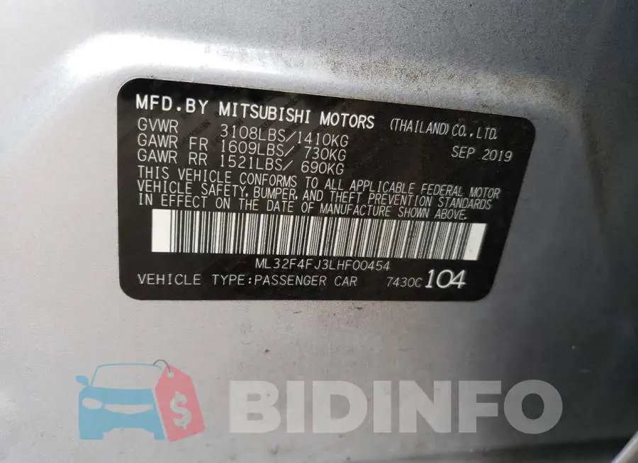 ML32F4FJ3LHF00454 Photo# 12