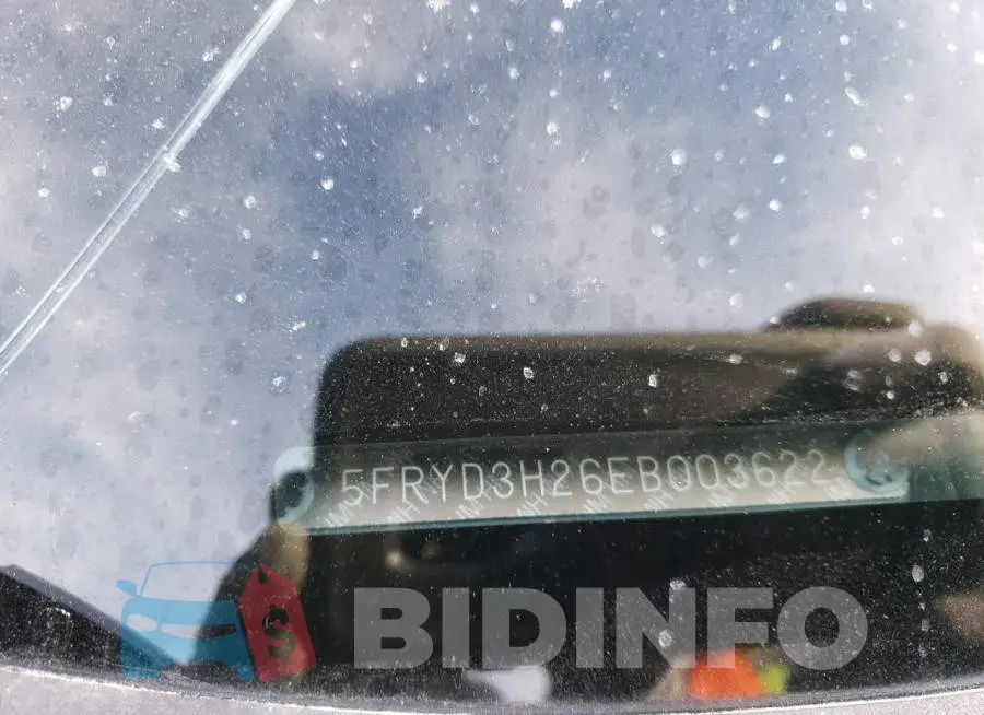 5FRYD3H26EB003622 Photo# 13
