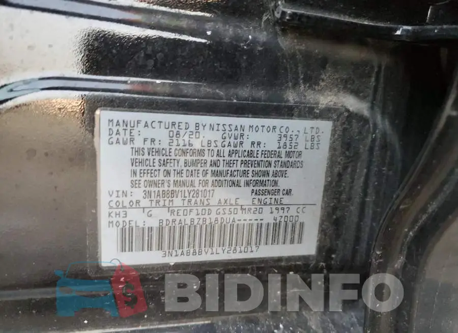 3N1AB8BV1LY281017 Photo# 13