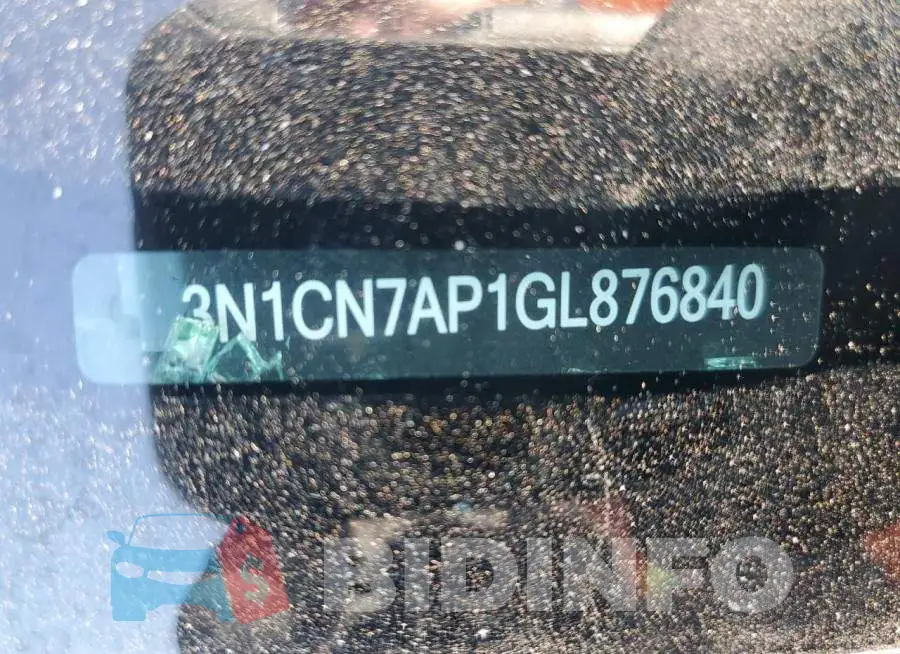 3N1CN7AP1GL876840 Photo# 13