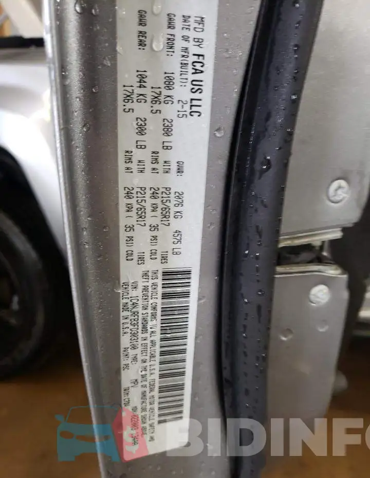 1C4NJRFB3FD303100 Photo# 14