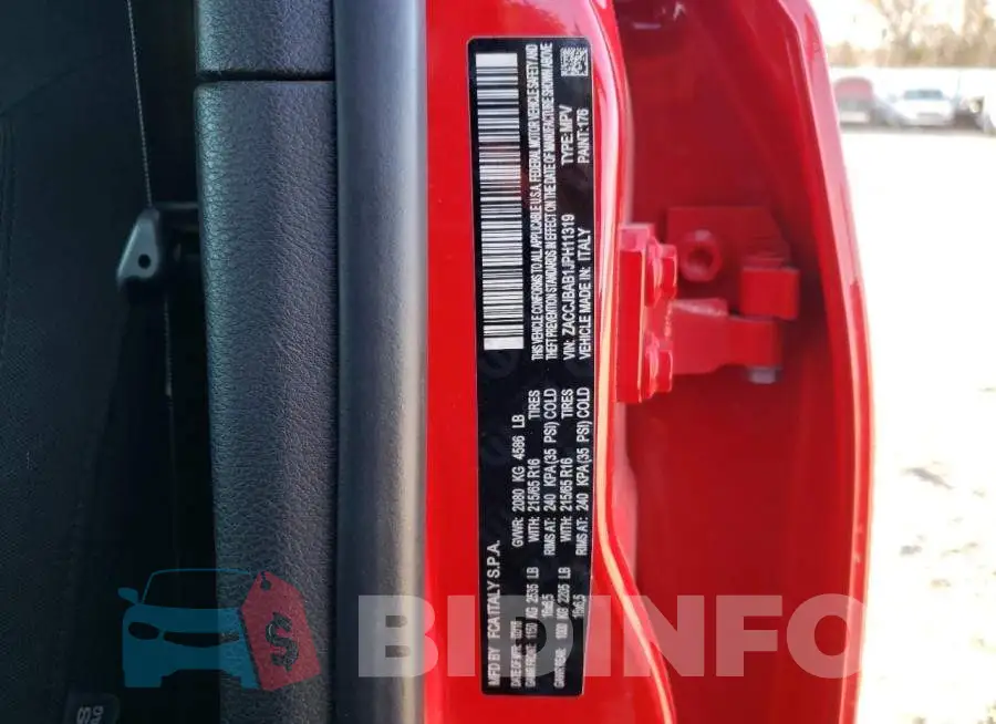 ZACCJBAB1JPH11319 Photo# 14
