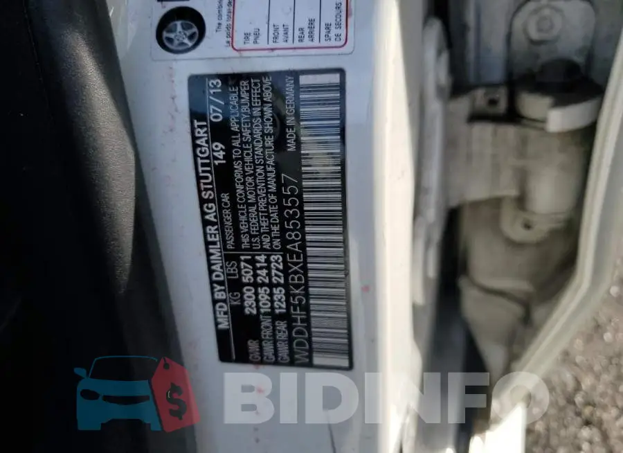 WDDHF5KBXEA853557 Photo# 12