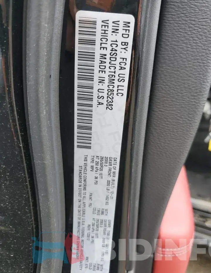 1C4SDJCT6MC852382 Photo# 13