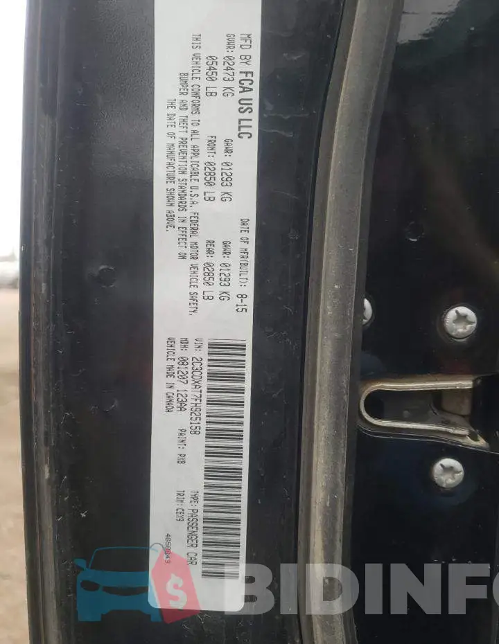 2C3CDXAT7FH925158 Photo# 13
