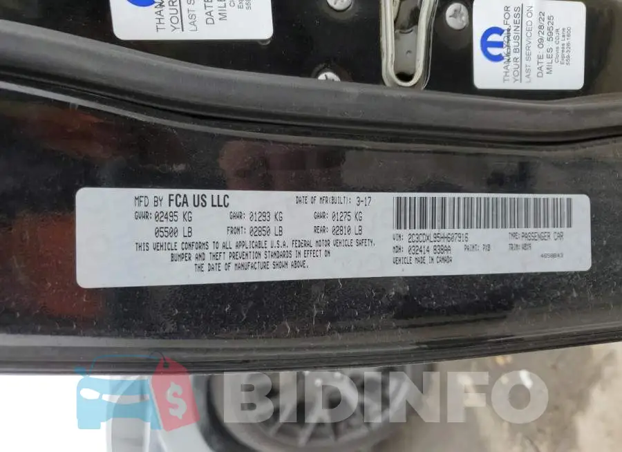 2C3CDXL95HH607916 Photo# 12