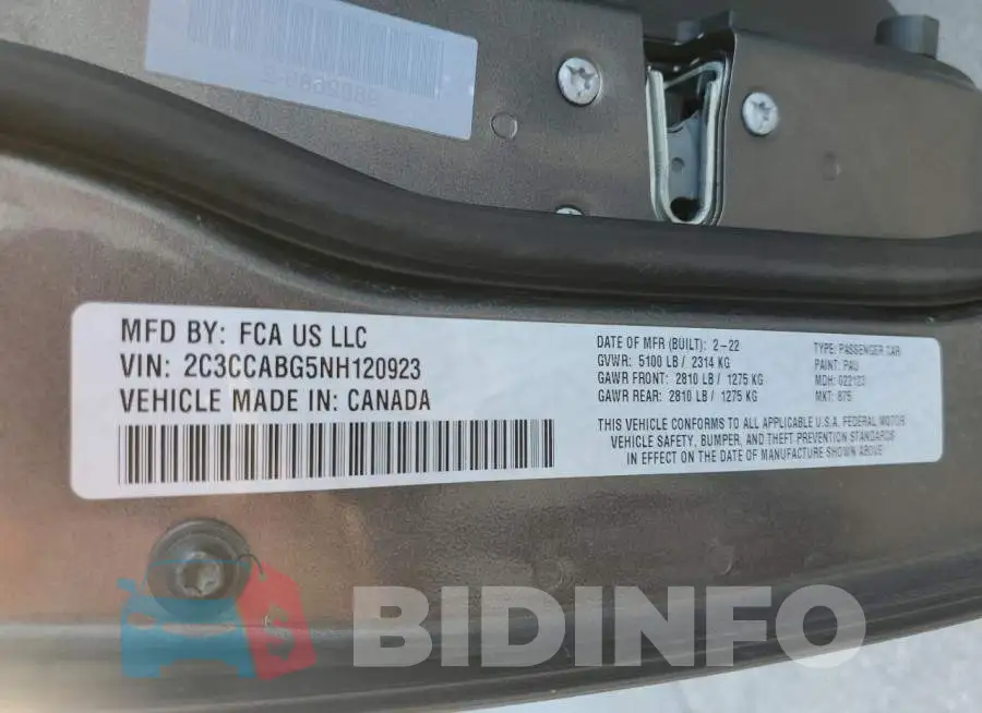 2C3CCABG5NH120923 Photo# 13
