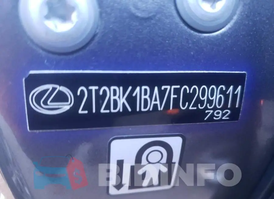 2T2BK1BA7FC299611 Photo# 13