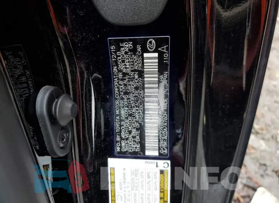 JTHSM5BC7G5001059 Photo# 12