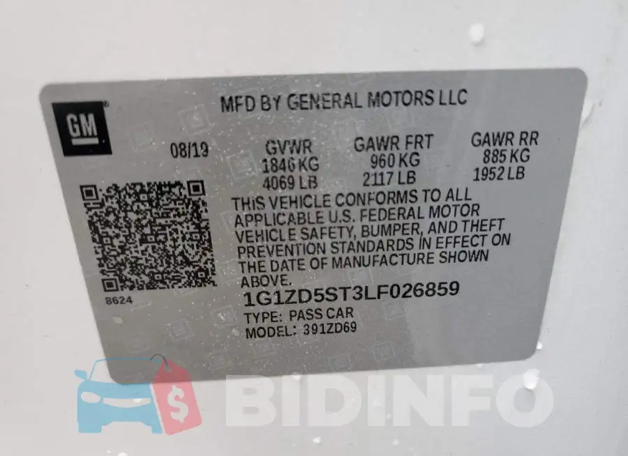 1G1ZD5ST3LF026859 Photo# 12