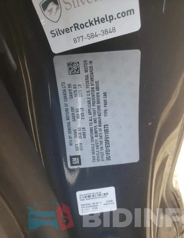 2G1FD1E35F9110573 Photo# 10