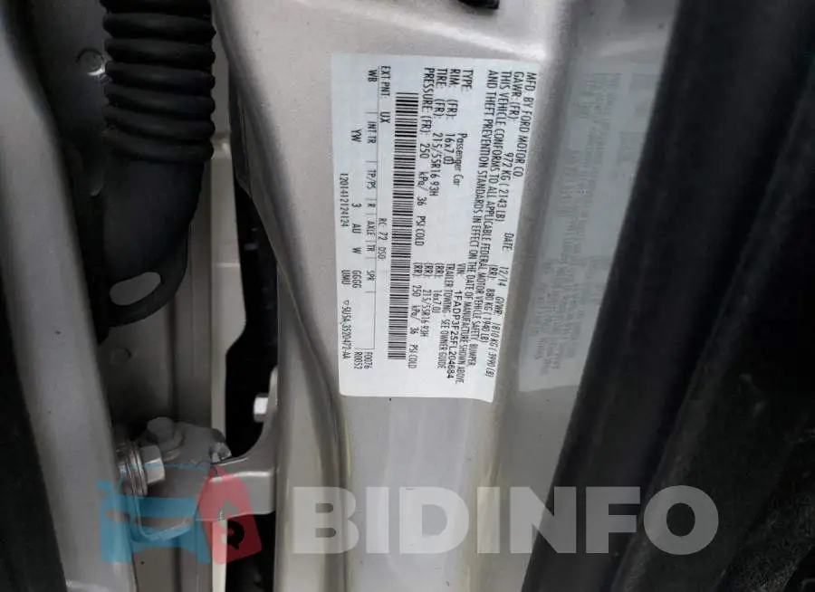1FADP3F25FL204684 Photo# 12